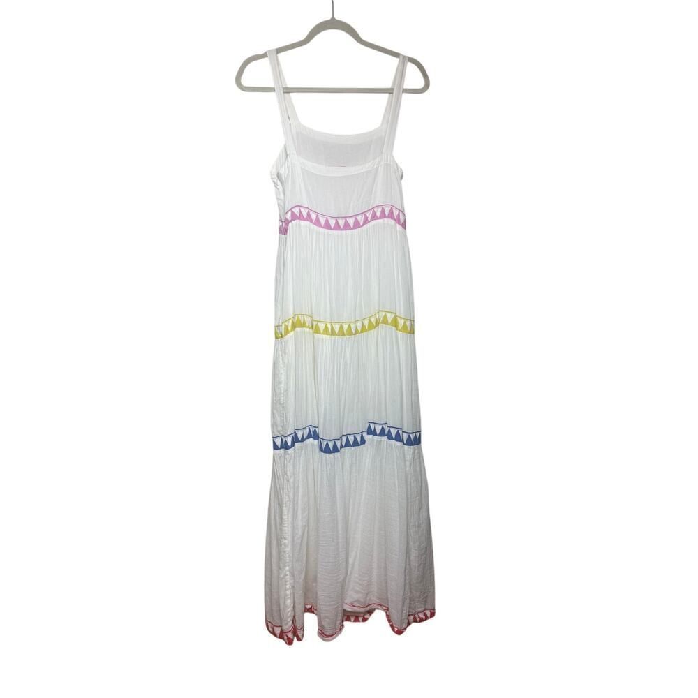 Oliphant Salsa Tiered Maxi Dress Sz. S - Picture 5 of 7